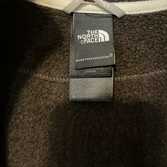 The North Face Womens Small Full zip black lightweight jacket, fleece Lined - Picture 4 of 6